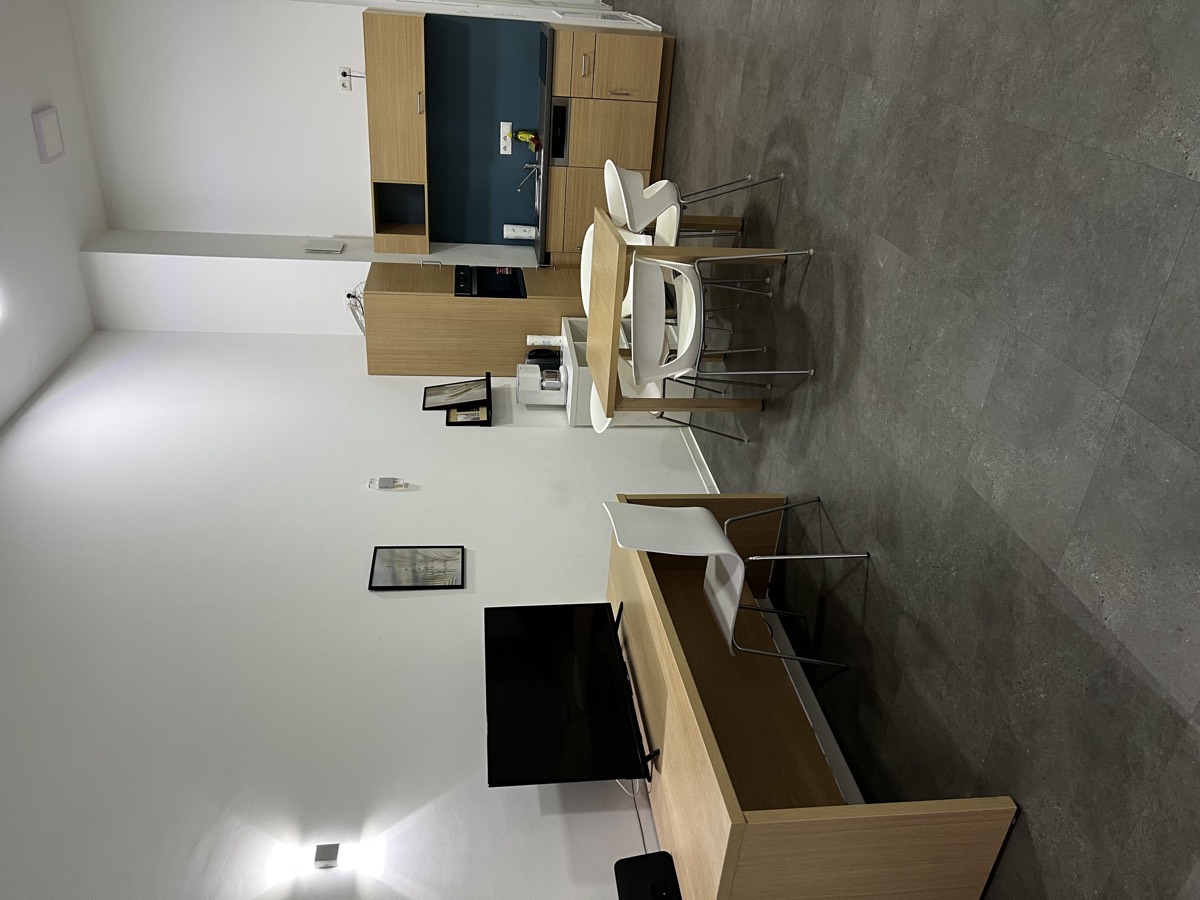 Wohnzimmer Monteurwohnung Forchheim